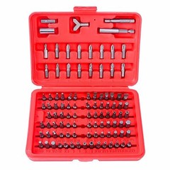 100Pcs 1/4″ Torx Hex Torq Security Bit Set Tamper Proof Case Screwdrivers Bits