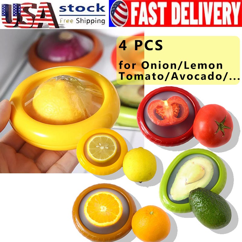 4X Fruit And Vegetable Storage Containers Set Reusable And Durable Fruit Storage gallery