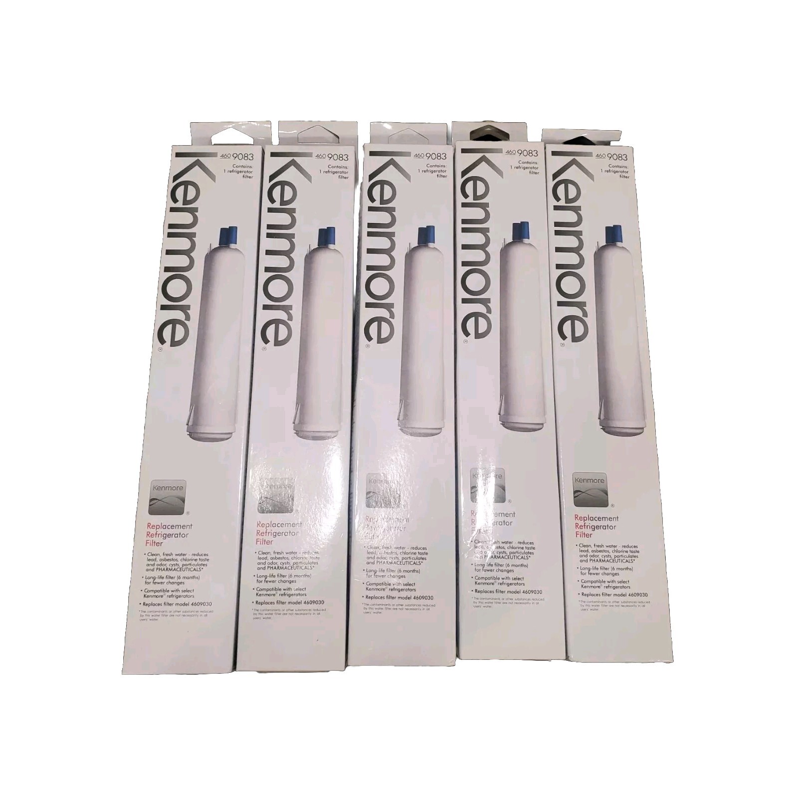 Kenmore 460-9083 OEM Replacement Refrigerator Water Filter 5 PACK NEW & SEALED gallery