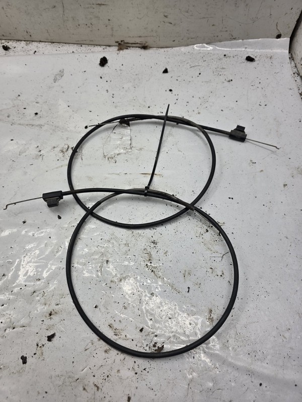 Used Choke and Throttle Cable Set For John Deere GT235 Kawasaki Engine gallery