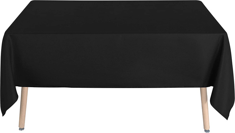 Rectangle Tablecloth - 60 x 84 Inch - Stain and Wrinkle Resistant Washable Polye gallery