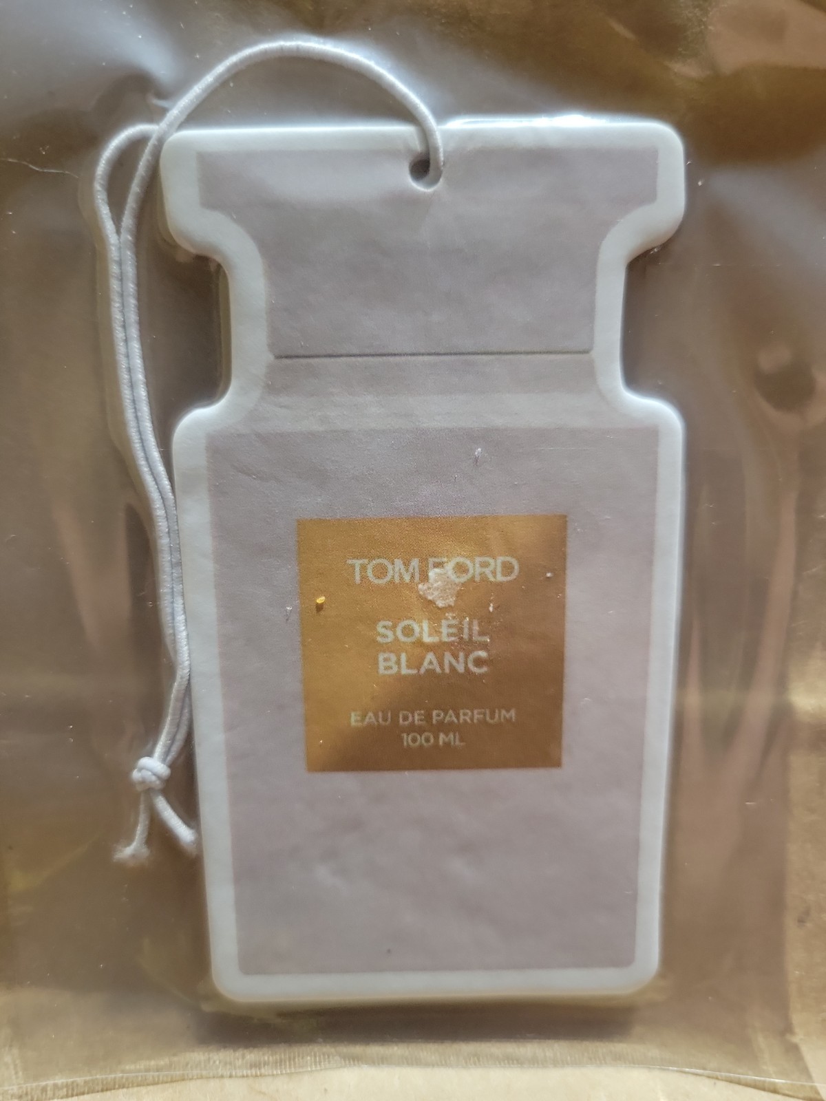 NEW (SEALED) Perfume Car Scent/Air Freshener * TOM FORD * SOLEIL BLANC gallery