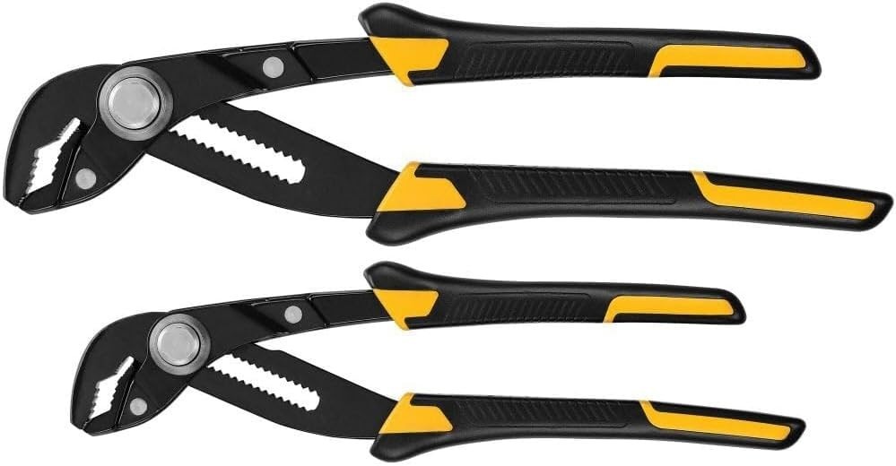 DeWALT 8" and 10" Push Lock Pliers 2 Pack DWHT70486 Brand New gallery