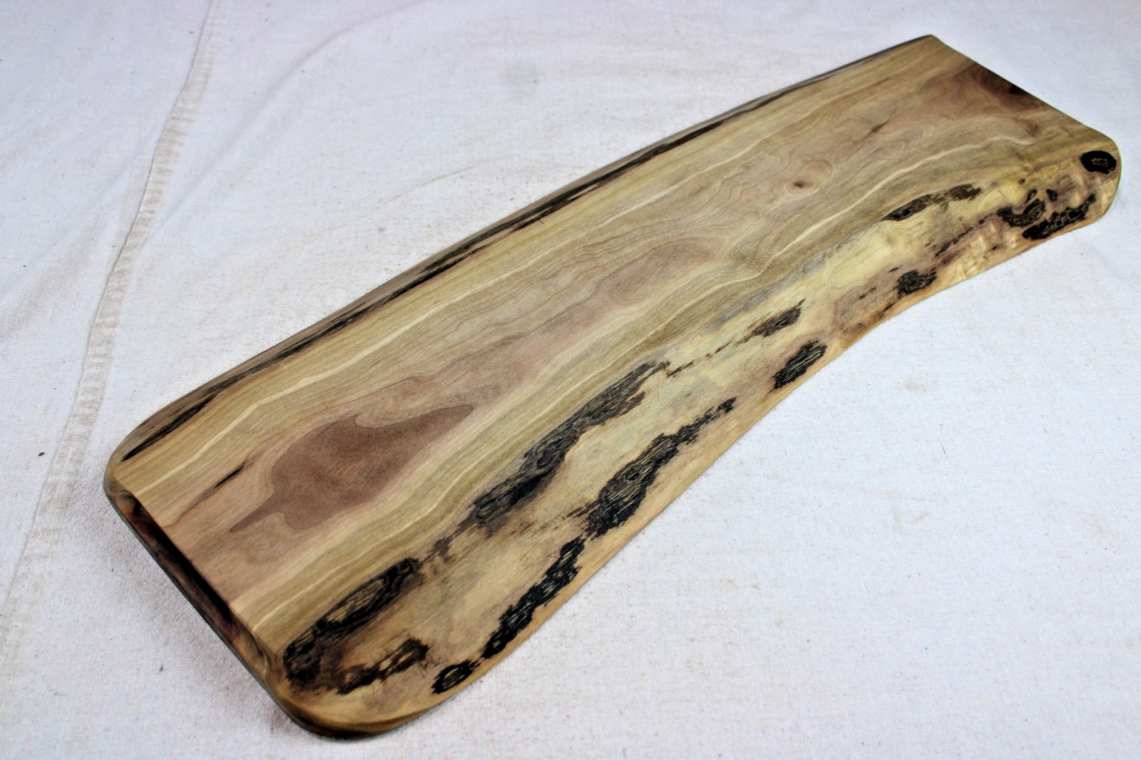Black Walnut Live Edge Reversible Charcuterie Board 27 L x 9.5 W x 1.4"T #3258 gallery