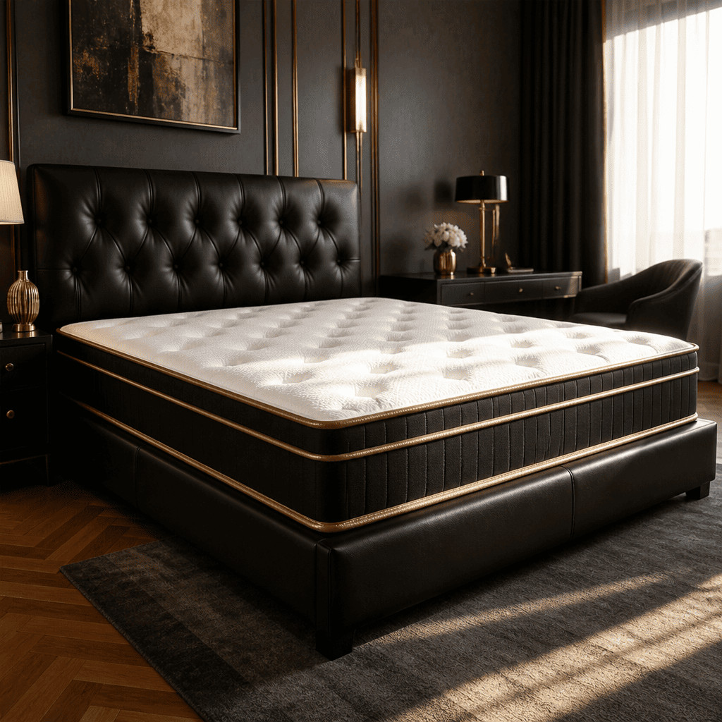 12 Inch Full Mattress Innerspring Spring Hybrid Bed Medium Firm Support Bedroom gallery