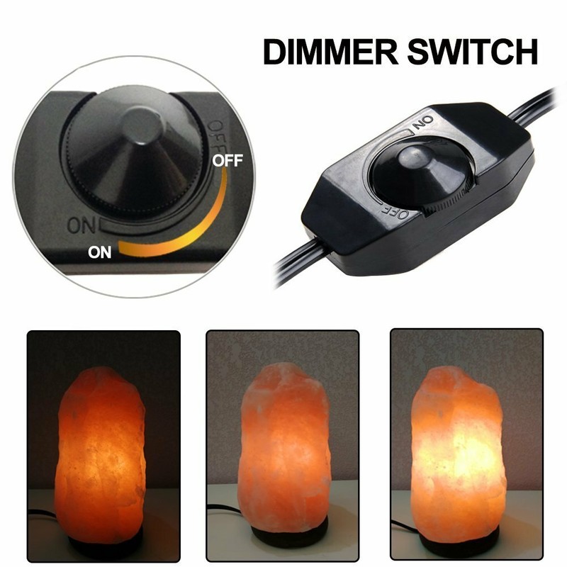6FT Himalayan Salt Lamp Socket Replacement For E12 C7 Candelabra Socket gallery