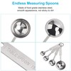 5PCS Measuring Spoons Set, Includes 1/8 tsp, 1/4 tsp, 1/2 tsp, 1 tsp, 1 tbsp,... gallery