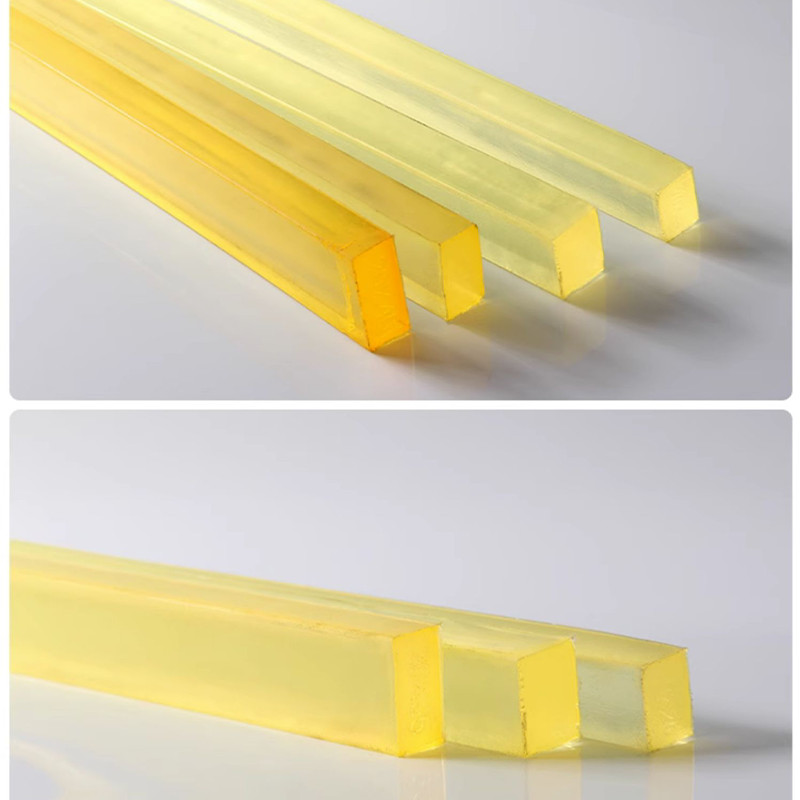 Solid Polyurethane PU Square Bar/Rod Wear Resistant Urethane Rubber Stock gallery