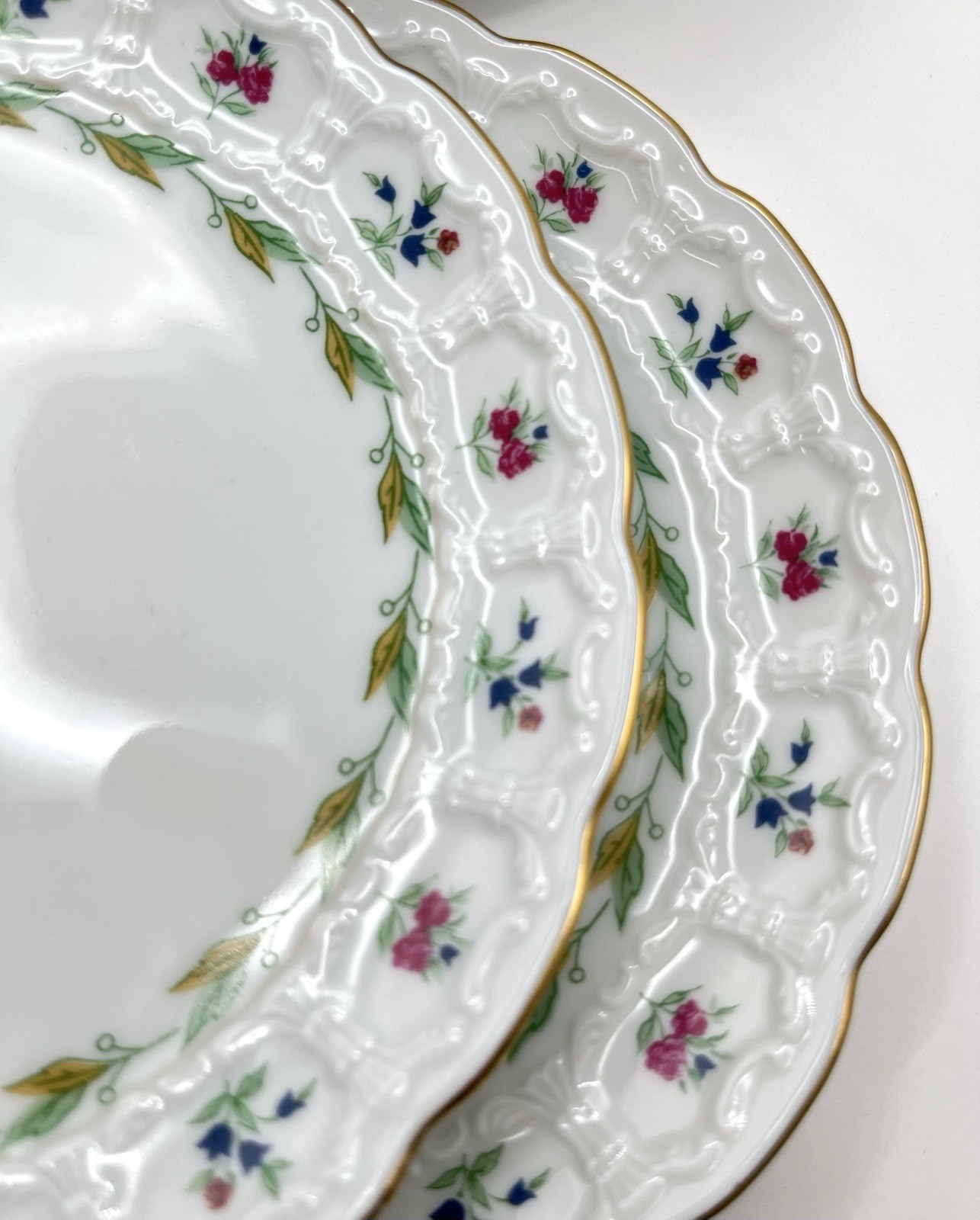 FRANCONIA-KRAUTHEIM & ADELBURG Germany “Musette” Bread /Desert Plates Set Of 7 gallery