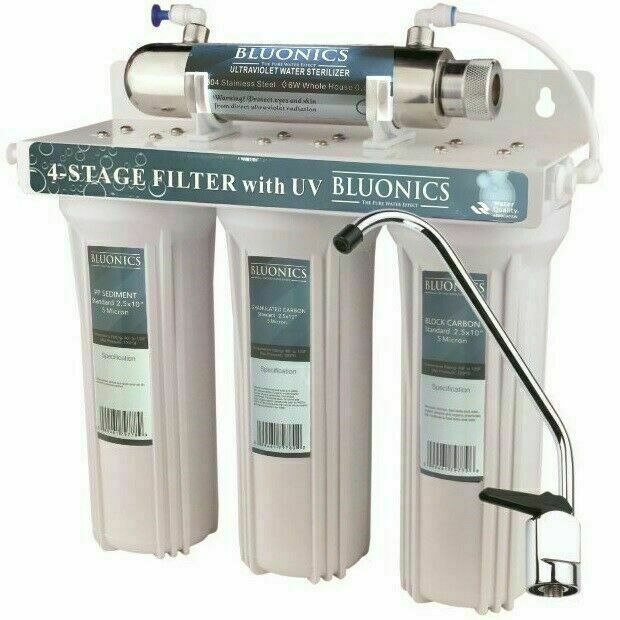 UV Ultraviolet Light Drinking Water Filter System Under Sink / Counter Purifier gallery