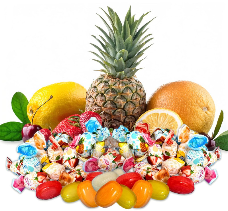 Fruit Filled Assorted Bon Hard Candy, 2 Lb gallery
