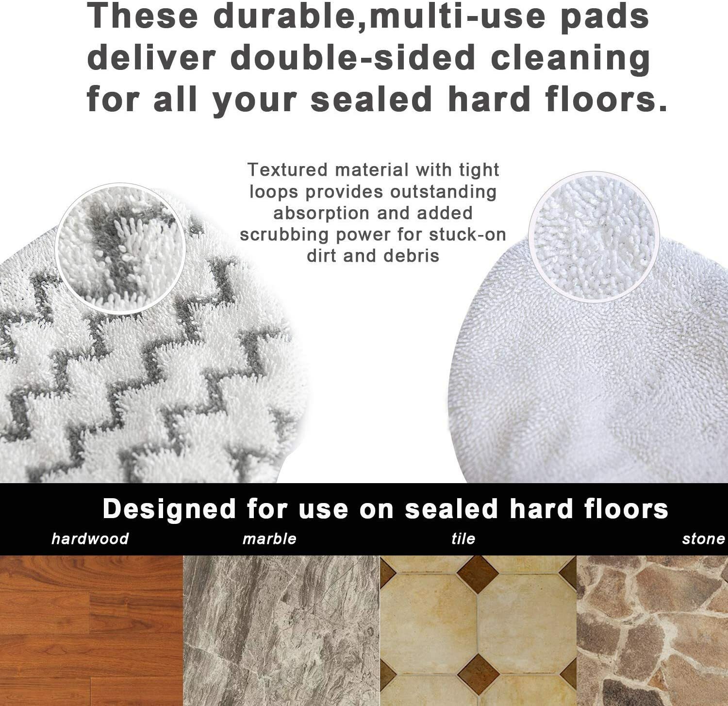 Steam Mop Pads for Bissell Powerfresh Steam Mop 1940 1806 1544 1440 2075A 2685A gallery