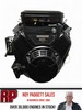 Briggs & Stratton 23HP Vanguard 386447-0458 Horizontal Engine 1" X 2-29/32" -AD gallery