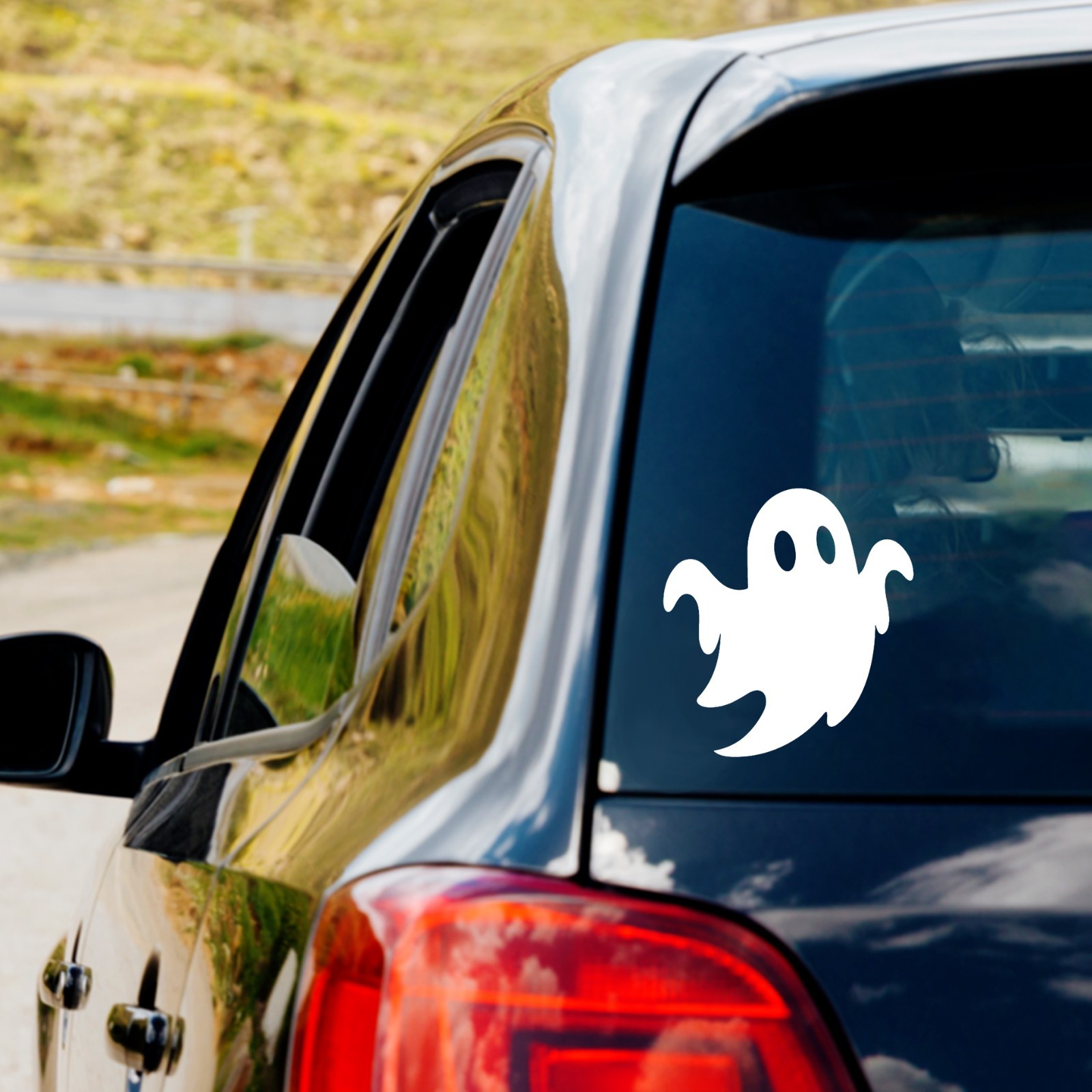 Scary Ghost Vinyl Decal Sticker Car Truck Window Laptop Halloween d2 gallery