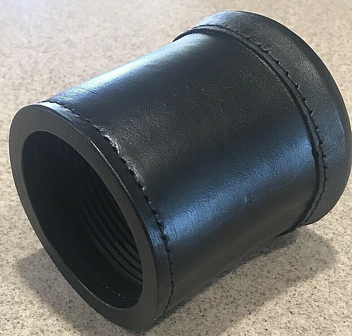 LEATHER DICE CUP BAR QUALITY HAND STICH COMMERCIAL GRADE SHIPS FREE FREE DICE! gallery