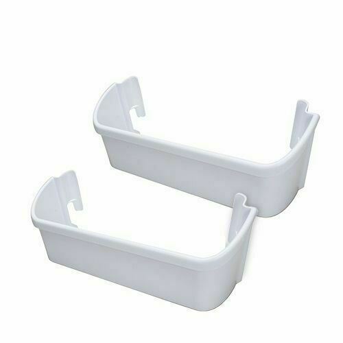 Refrigerator Side Door Bottom Shelf Compatible with Frigidaire 240323001 2-Pack gallery