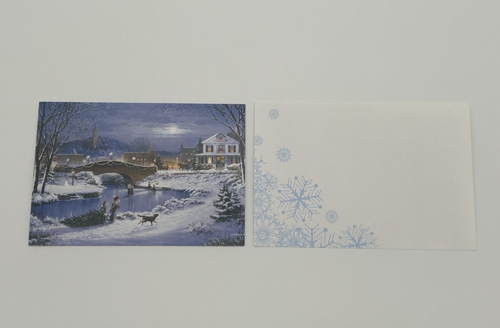 Holiday Happiness Greeting Card - with custom envelope gallery