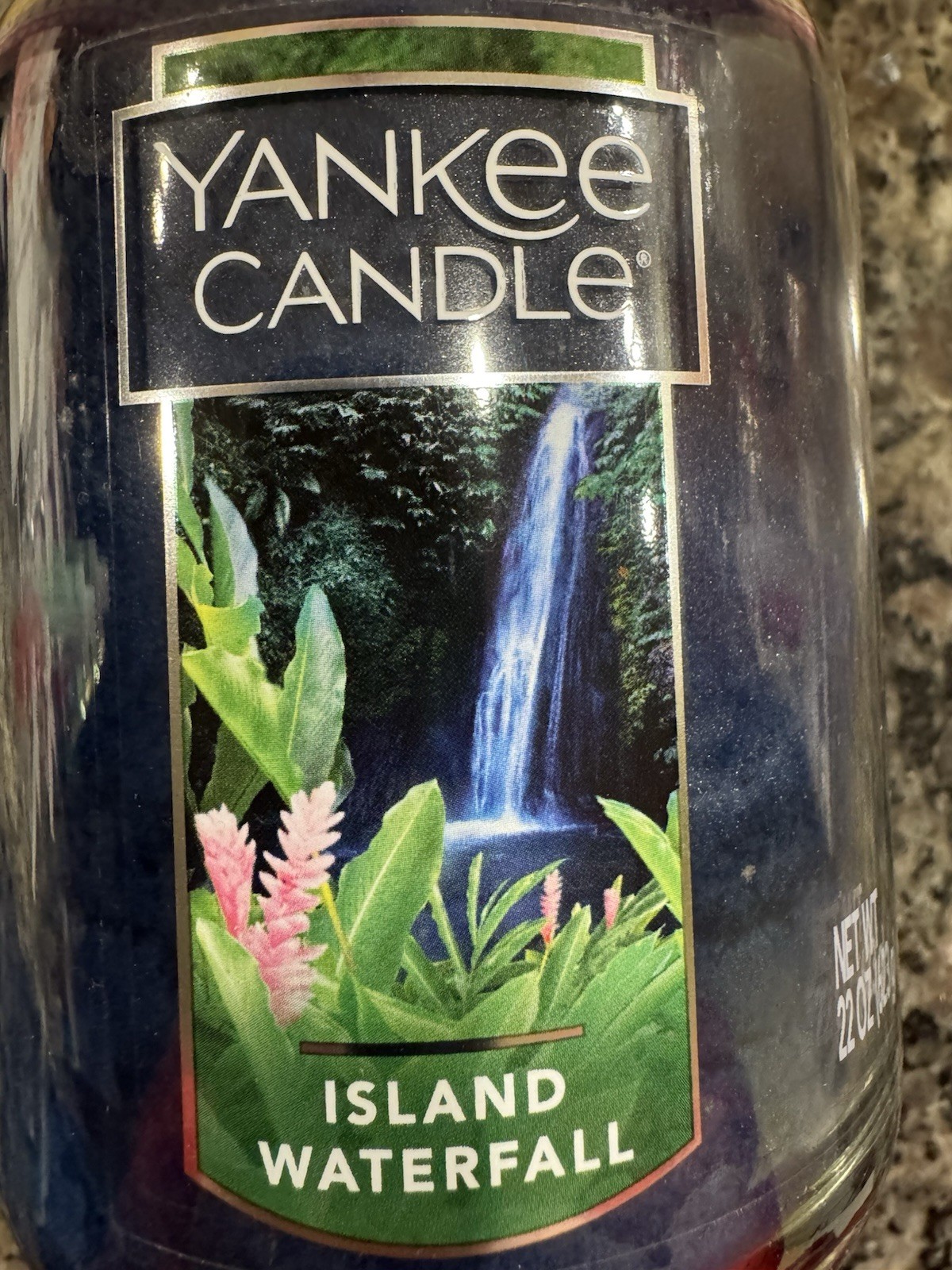 RARE ISLAND WATERFALL Yankee Candle! ONLY 3 OTHERS ON EBAY! gallery