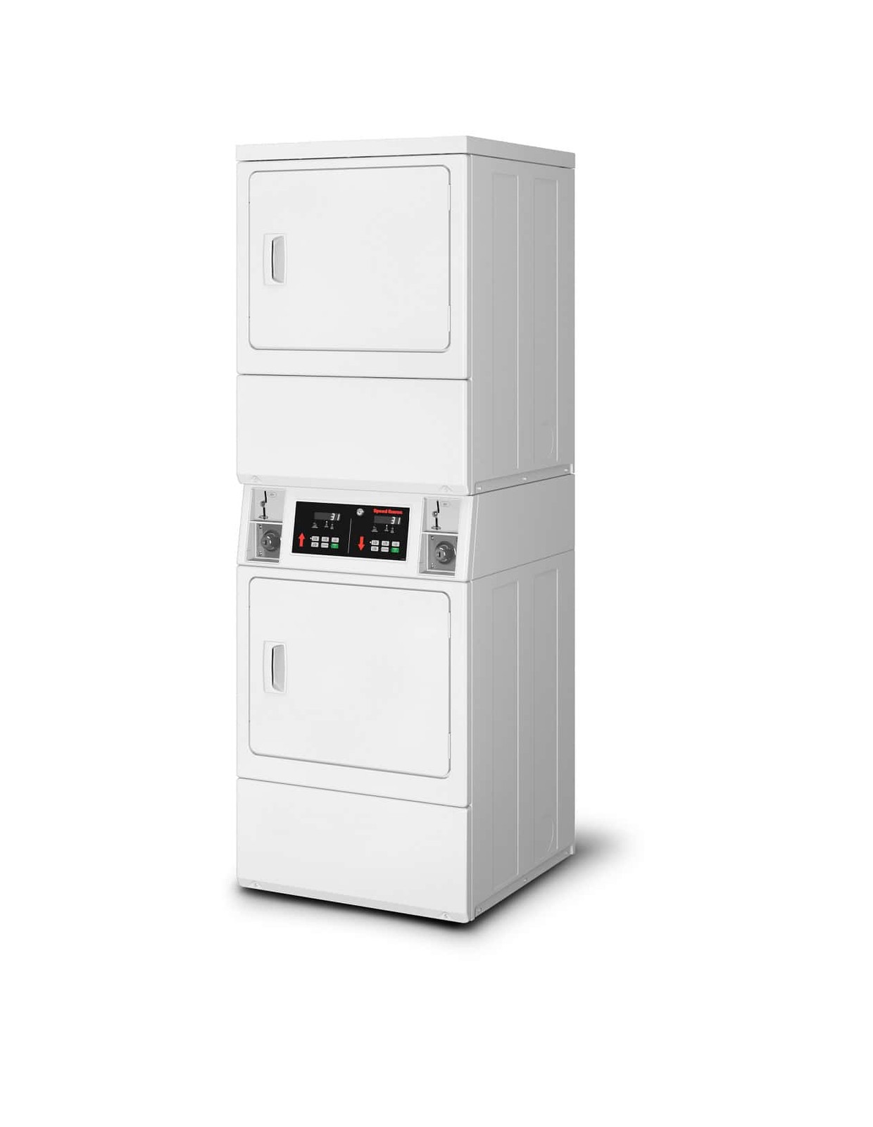 Speedqueen SSGNCAGS116TW01 27 Inch Commercial Stacked Dryer with 14 Cu. Ft. gallery