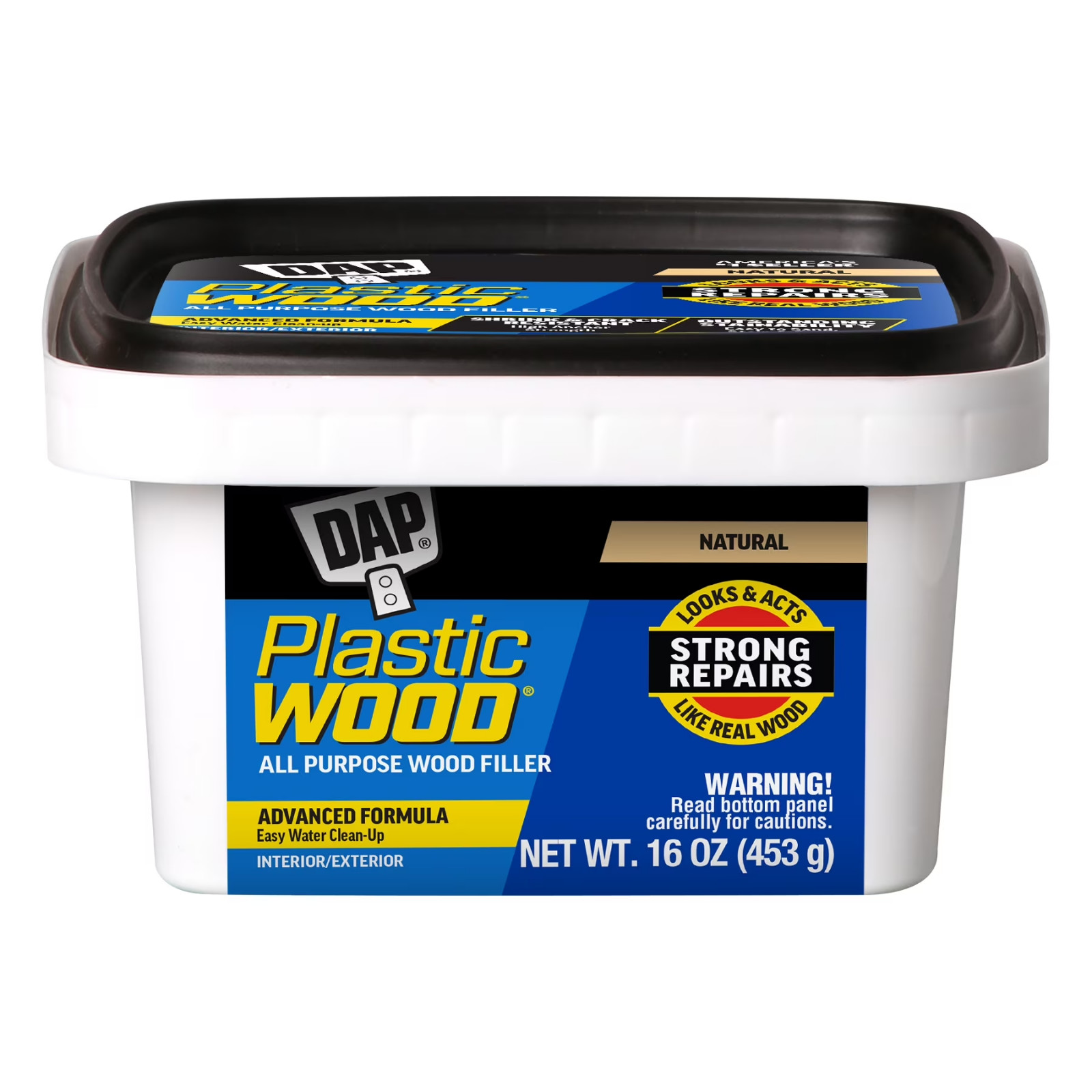 DAP Plastic Wood Natural All Purpose Wood Filler, 16 oz gallery