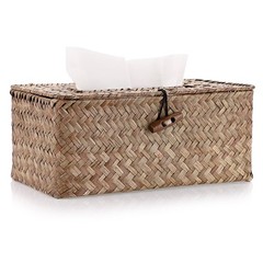Tissue Box Cover Rectangle Tissue Box Seagrass Tissue Box Holder Woven Tissue Ho