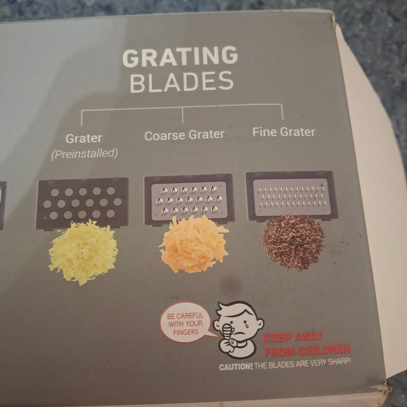 Mueller Pro-Series Multi Chopper Slicer MC-780 White Dicer Julienne Grater gallery