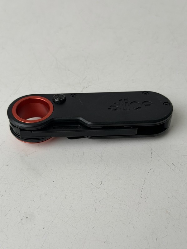 Slice Ceramic Utility Folding Box Knife Cutter Black Orange - USED gallery