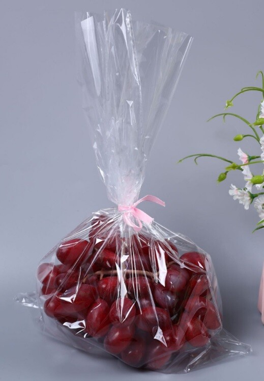 4"x 6" Clear Poly Bakery Cello Candy Bag Cookie Flat Polypropylene Plastic Favor gallery