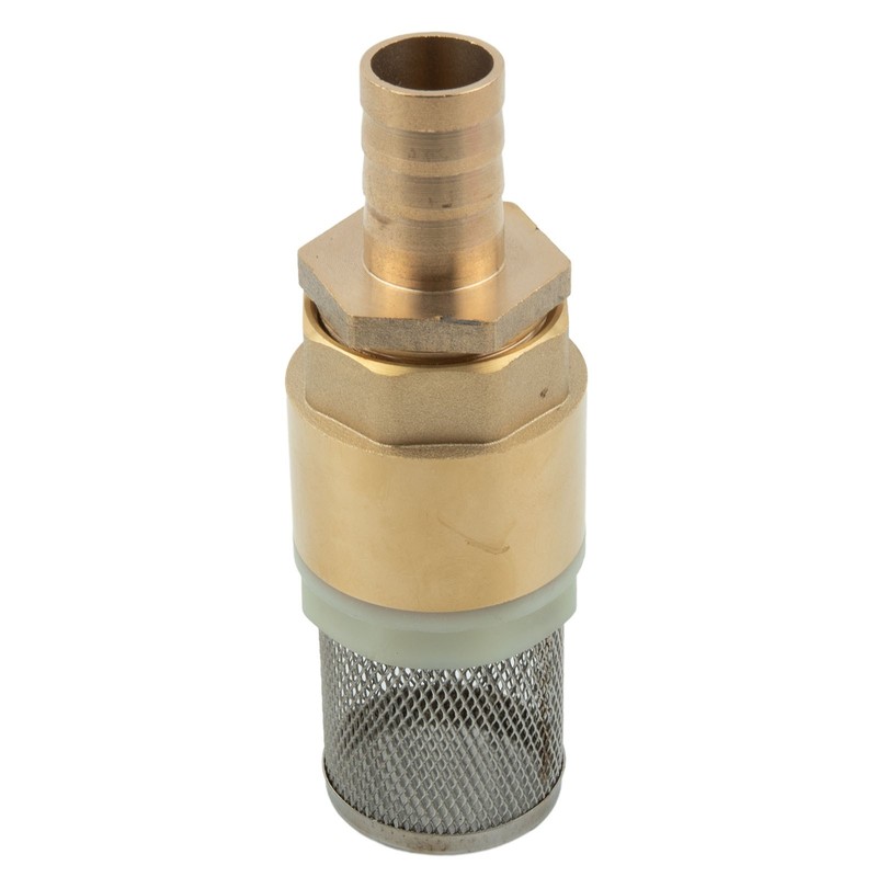 Non-return Valve Suction Strainer Foot Valve Hose Connection 19/25mm 3/4in 1in gallery