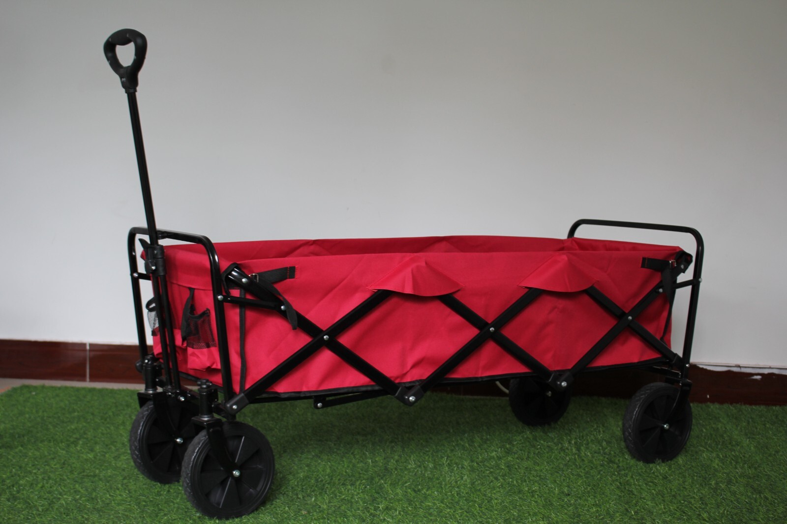 Extended Wagon Bag & Storage, Long, 52in, Foldable Beach Cart, Collapsible Wagon gallery