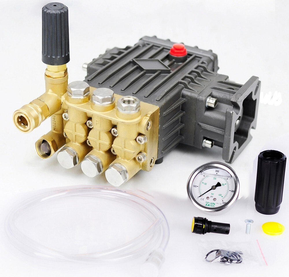 iMeshbean Pressure Washer Pump Power Washer Pump 3/4" Horizontal 3000 PSI 3.5GPM gallery