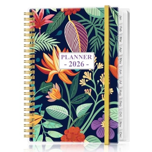 2026 Planner - Planner 2026 from January 2026 - December 6.4" x 8.5" Flower-F gallery