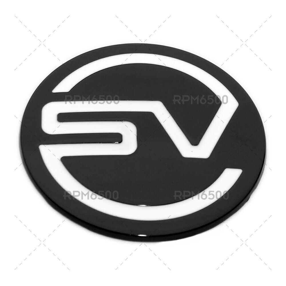 Range Rover SV 2022+ Version Rear Liftgate Nameplate Logo Badge Emblem Black gallery
