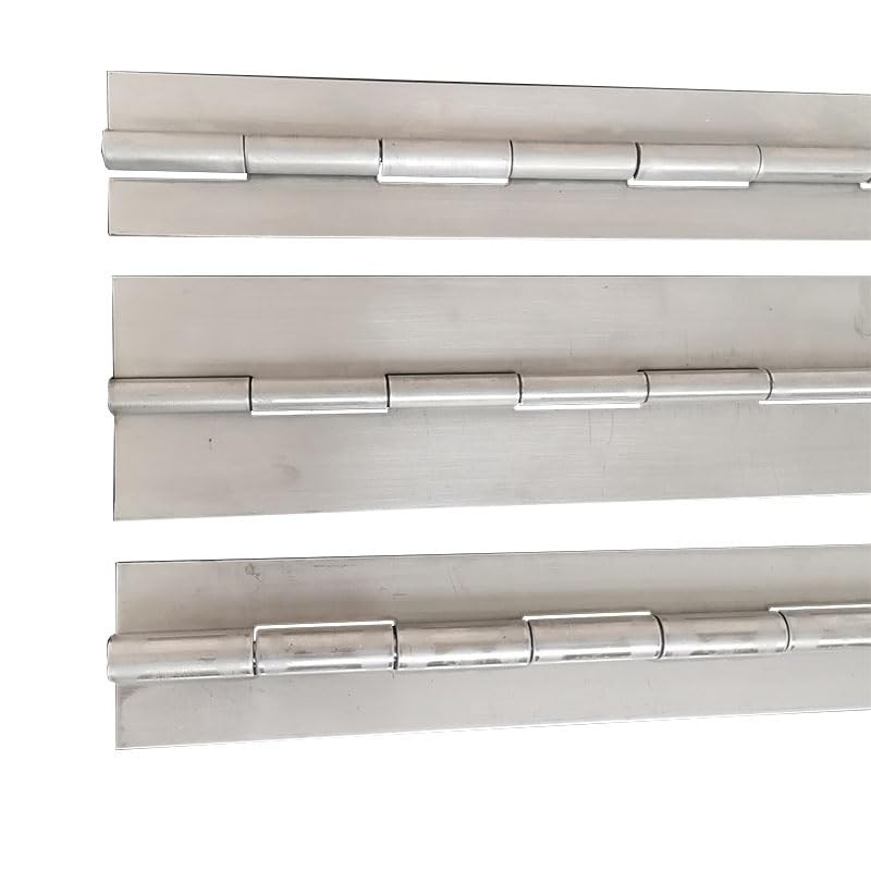 Heavy Duty Aluminum Continuous Hinge – Multiple Lengths, Widths & Thicknesses gallery