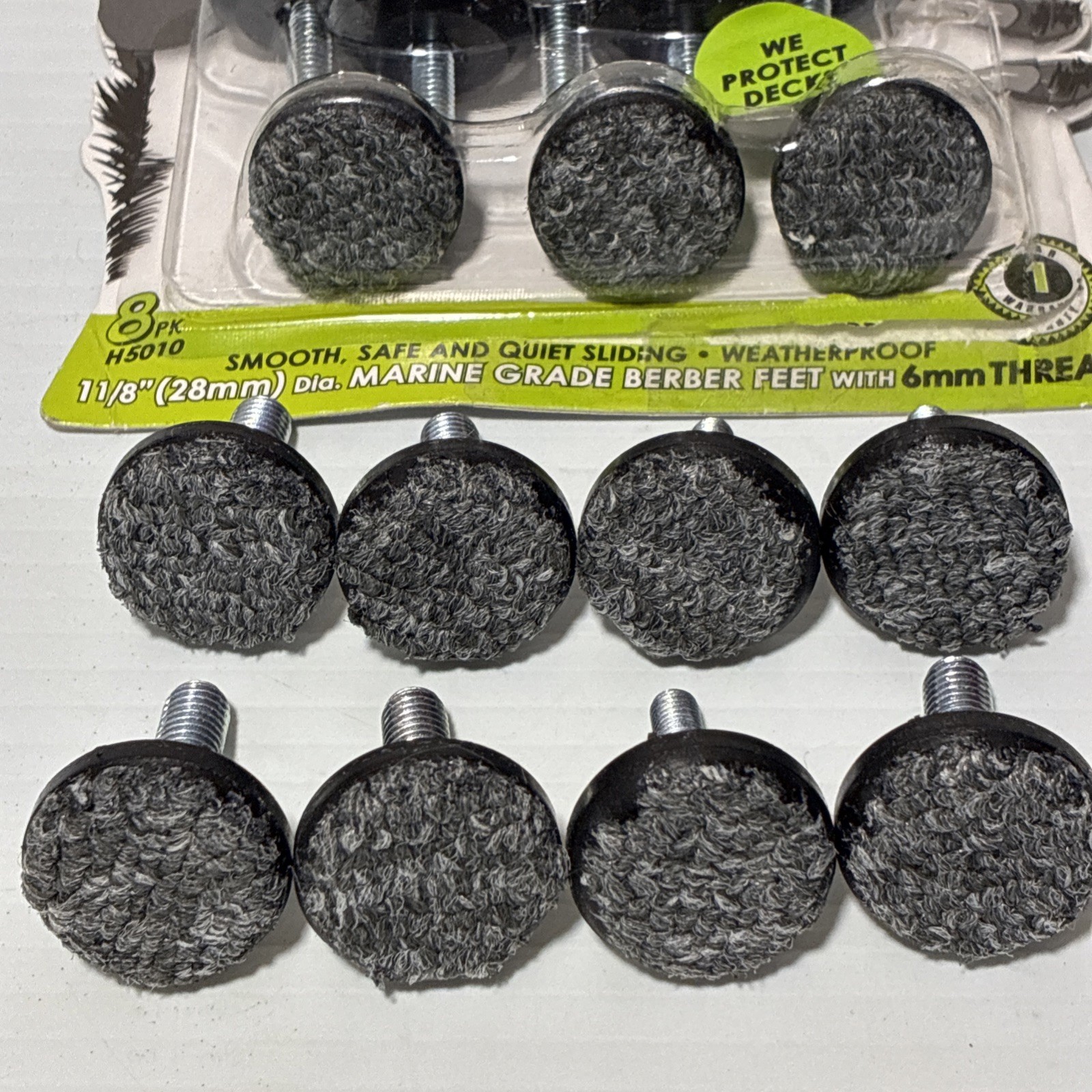 Slipstick Gorilla Outdoor Adjustable Furniture Levelers (16 Pack) H5010 gallery