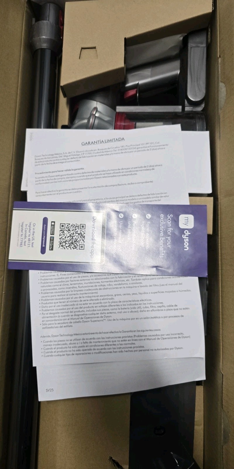 Dyson V8 Cordless Stick Vacuum Cleaner (SV25) 400473-01 - New gallery