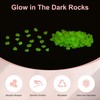 3000-Pack Glow in the Dark Rocks, 0.31"-0.43" Resin Pebbles Stones [Green] gallery