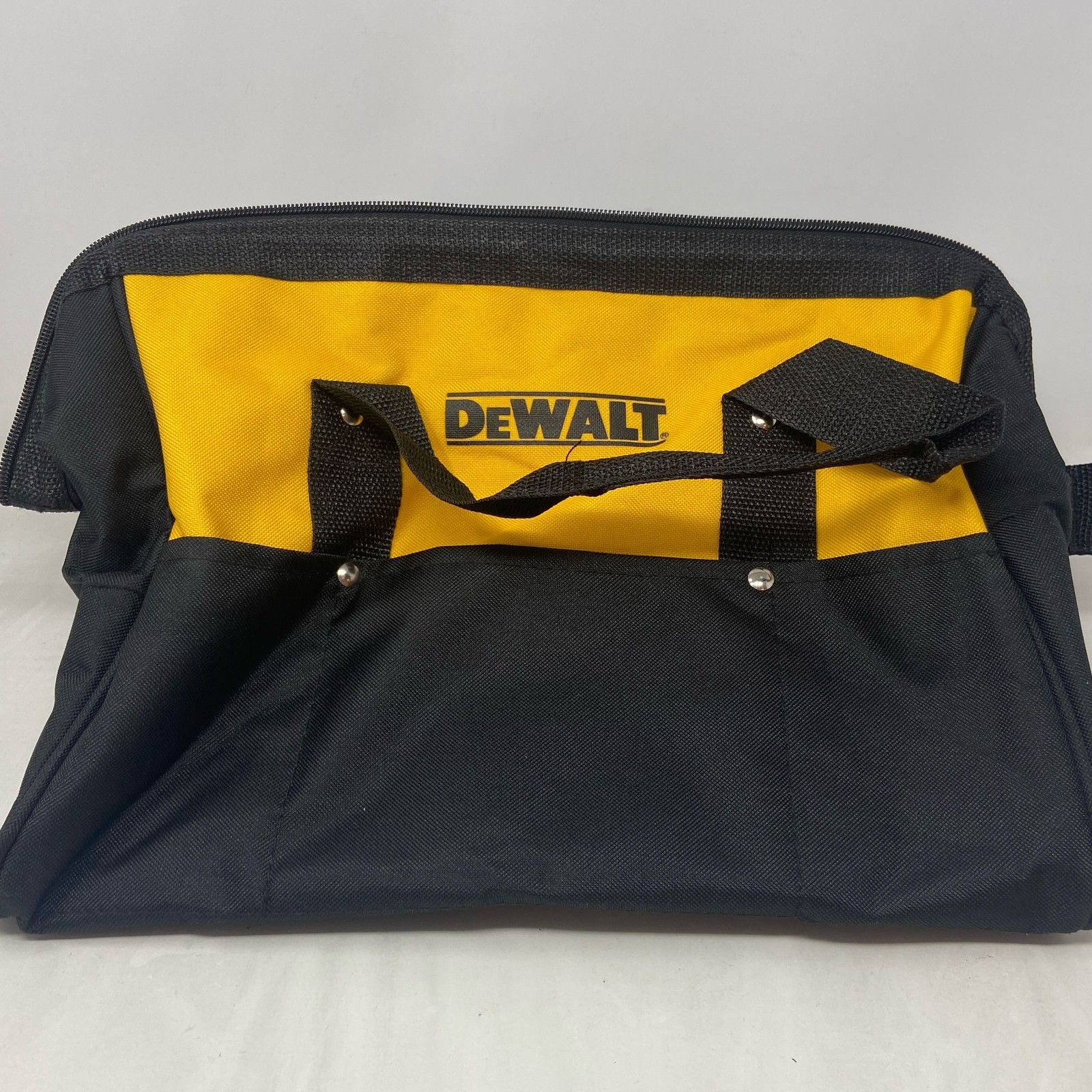 DEWALT Yellow/Black Contractor Tool Bag N381993 13x10x9 gallery