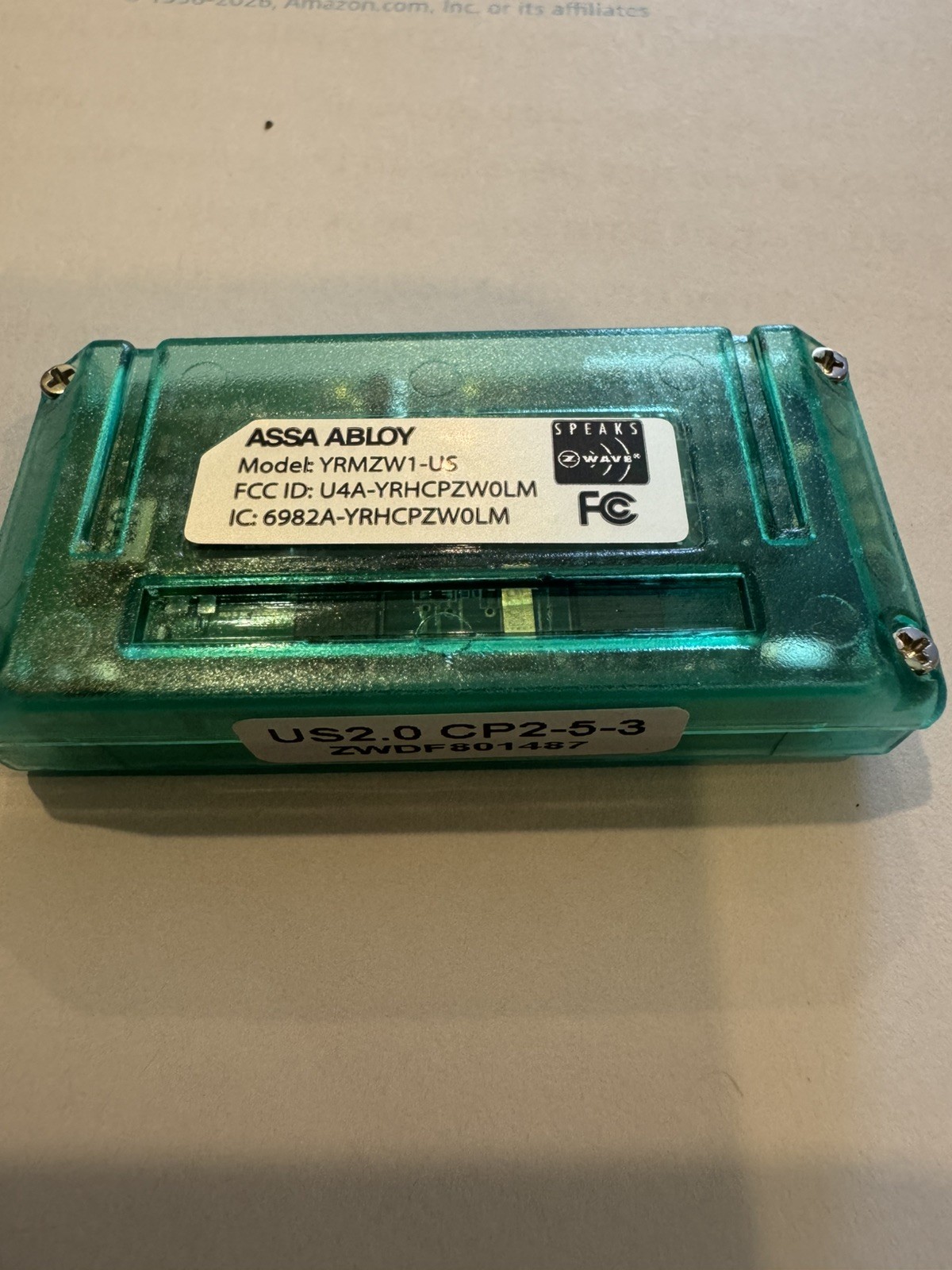 Yale Z-Wave Plus Network Smart Module - YRMZW1-US gallery