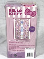 Sanrio Hello Kitty Microfiber Window 2 Panels Curtains Drapes Flower Kids Franco