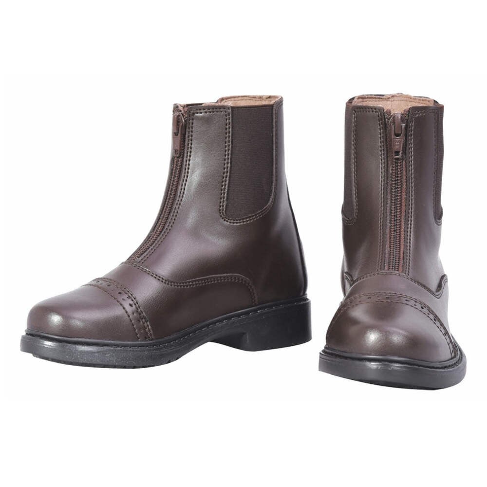 TuffRider Children's Starter Front Zip Paddock Boots gallery