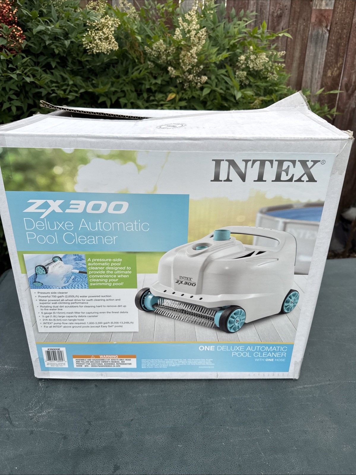 INTEX ZX300 Deluxe Automatic Pool Cleaner 28005E No Hose gallery