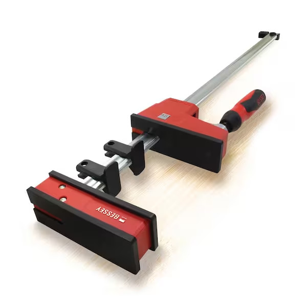 BESSEY Parallel Clamp Composite Plastic Handle 12 in. Capacity 3-3/4 in. Throat gallery