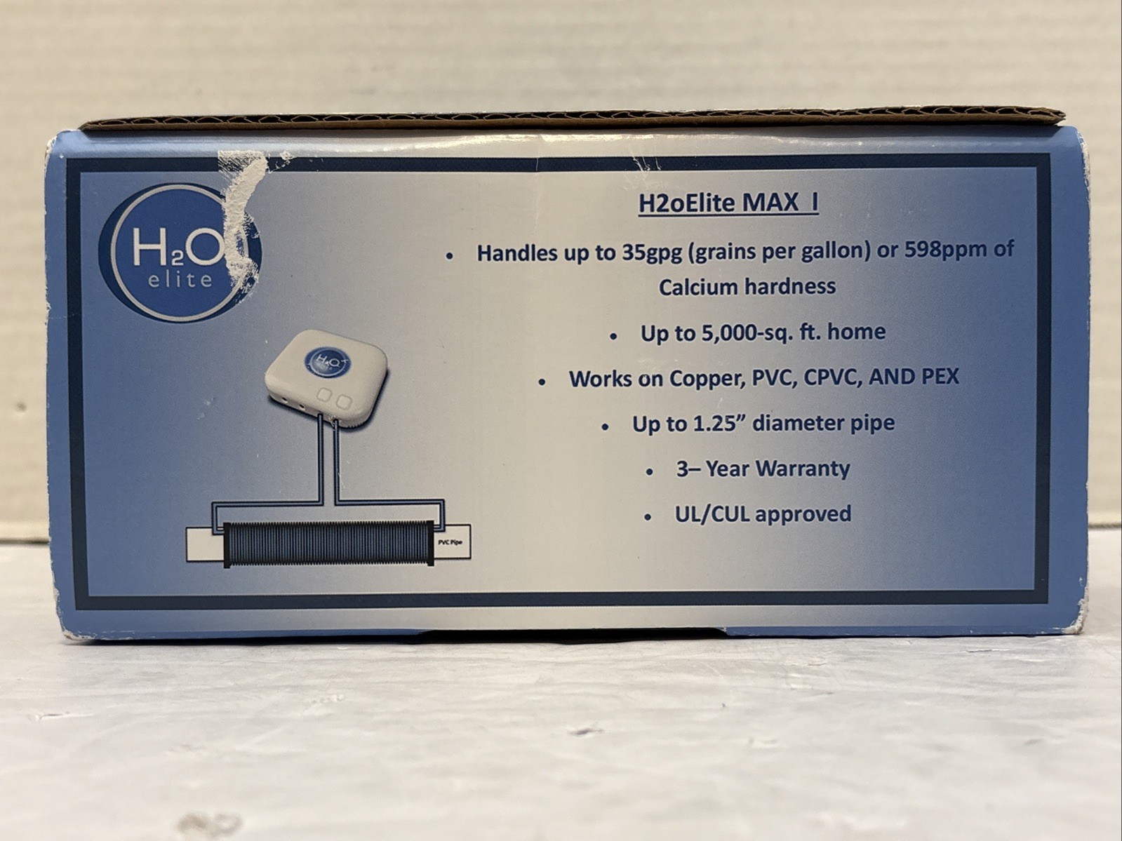 New/Open Box*H2O Elite Max i Salt/Chemical Free Electronic Water Conditioner gallery