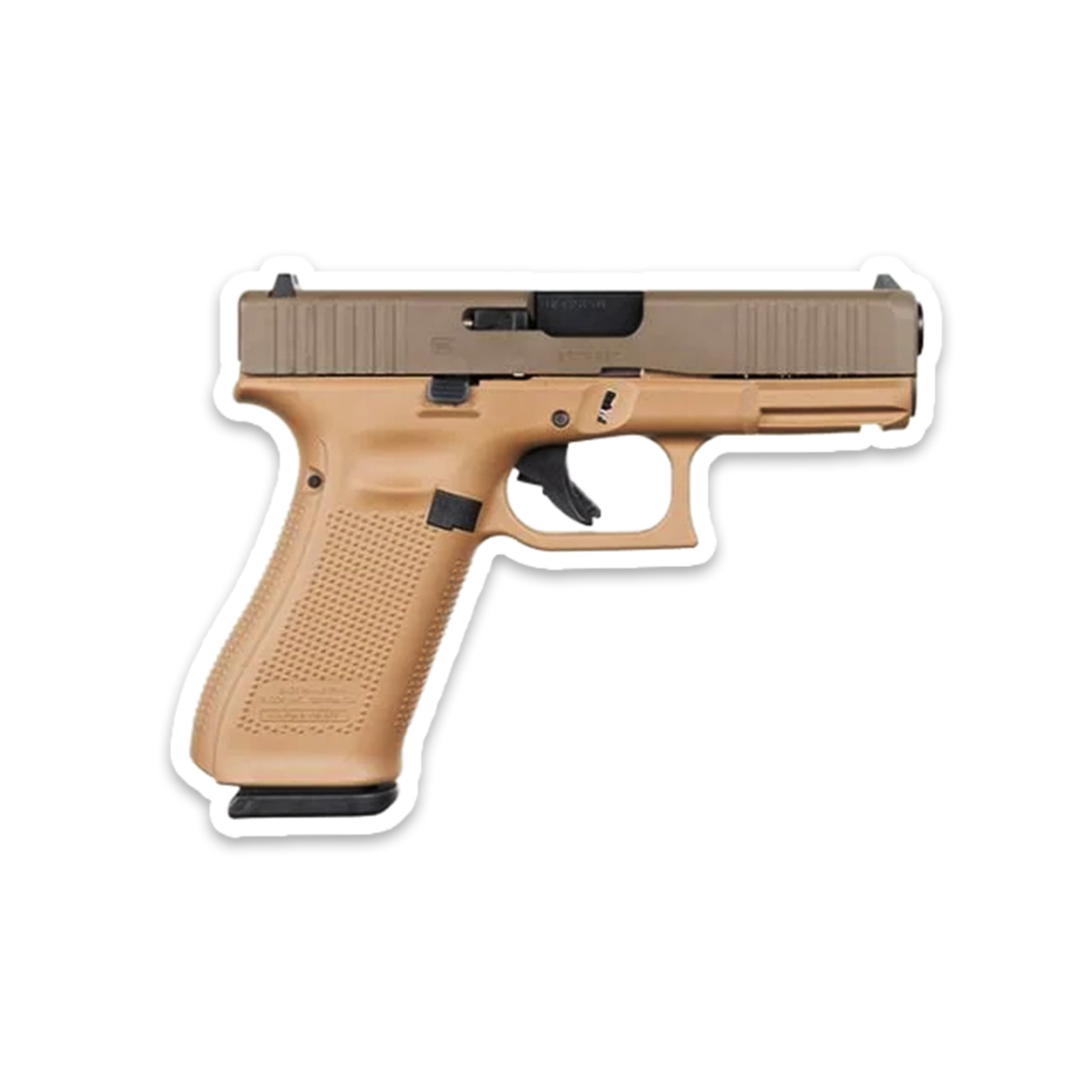 Glock 45 Sticker Gun Vinyl Decal 4 inch Exceptional Quality Waterproof gallery