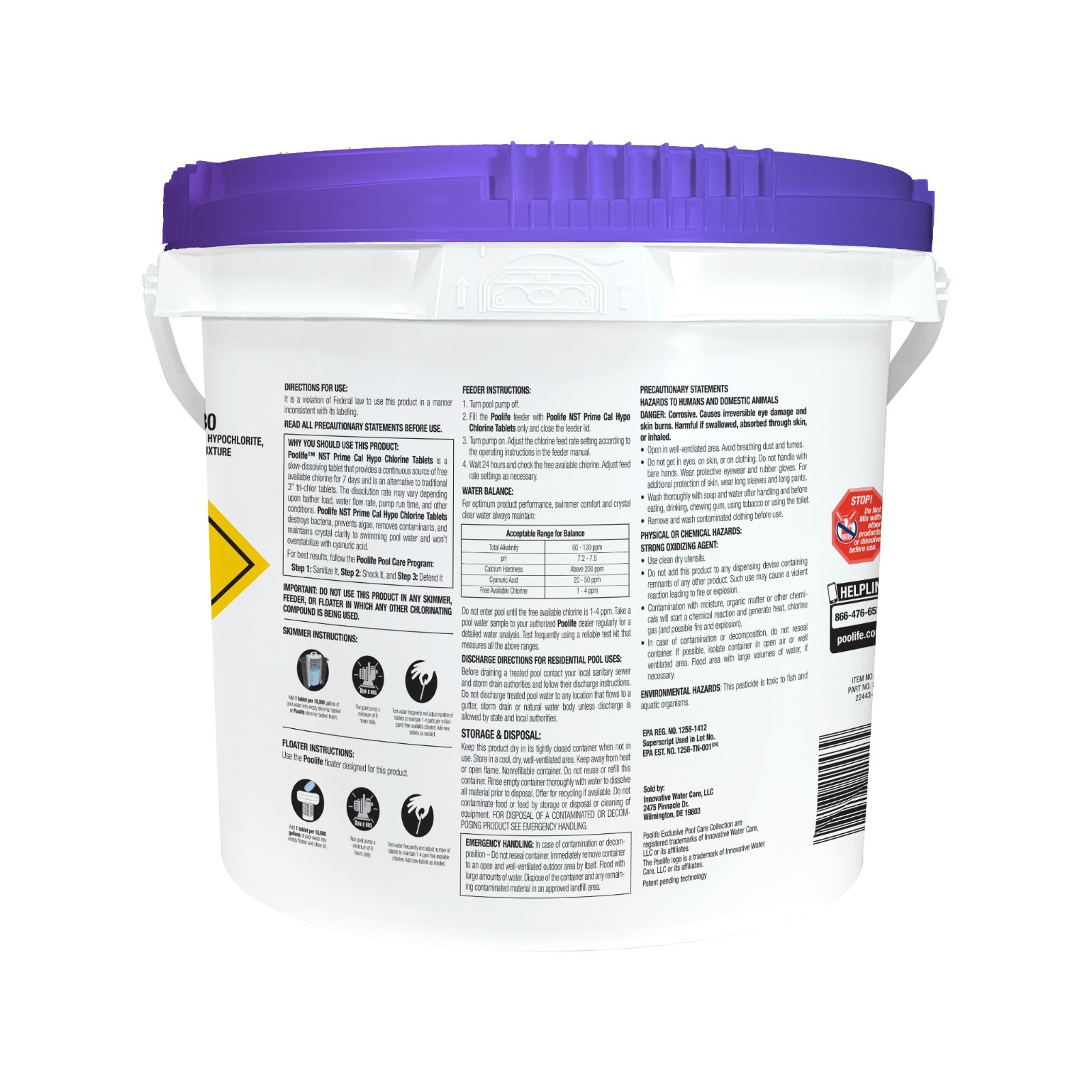 Poolife NST Prime Tablets (4.5 lb) gallery