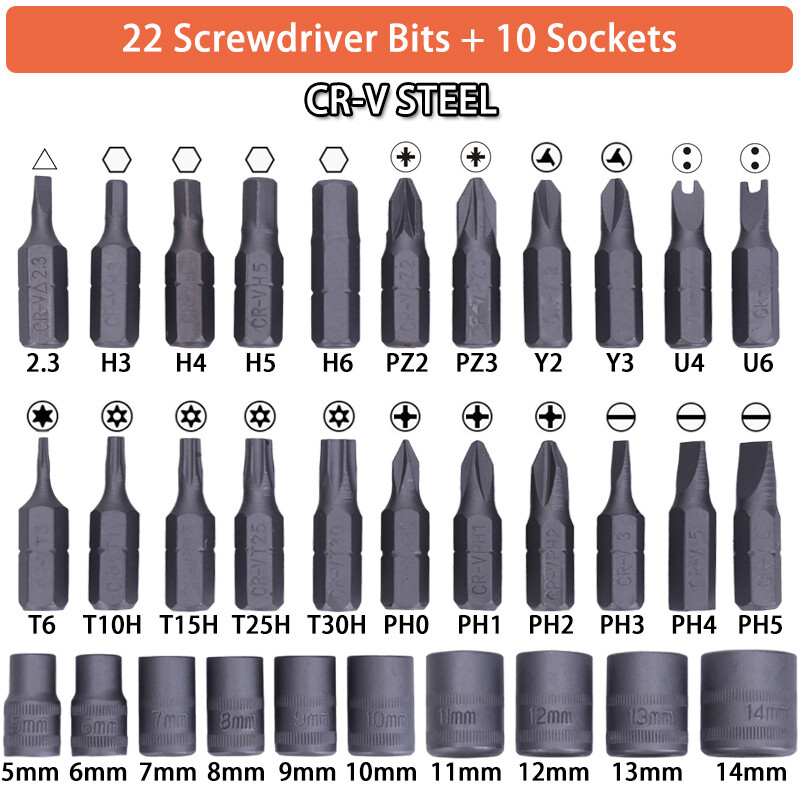 38pcs Mini Mechanics Tool Set Socket Ratchet Screwdriver Wrench Repair Tool Kit gallery