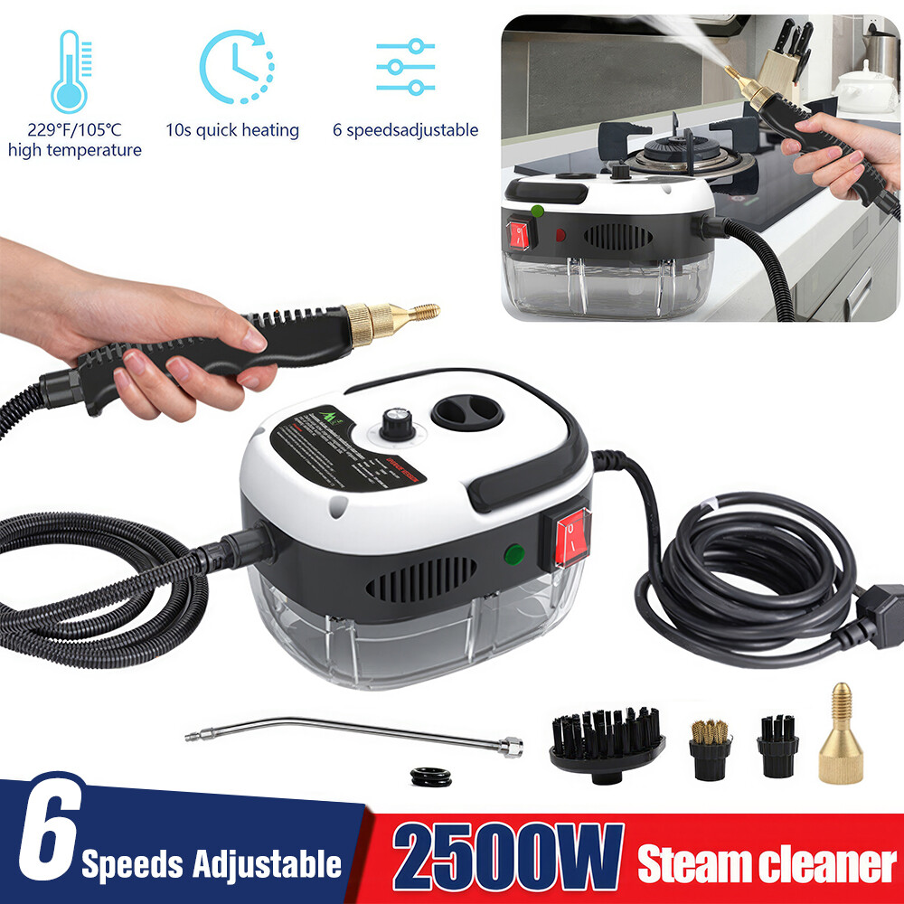 2500W High Pressure Steam Cleaner Machine Portable Cleaning Machine for Home Car gallery