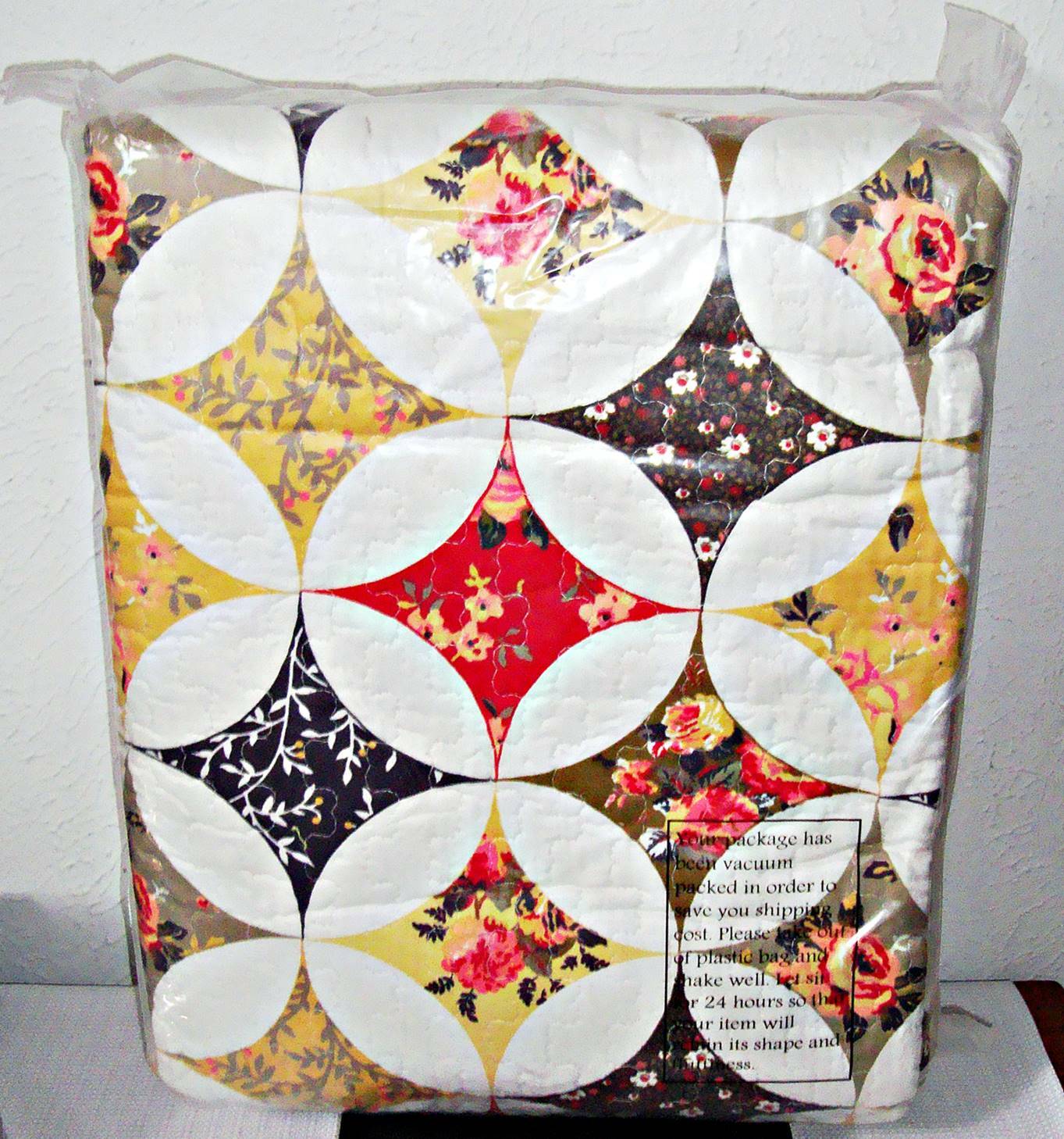 【NEW】LAVISH HOME 3-PIECE CASSANDRA PRINTED QUILT SET - KING gallery
