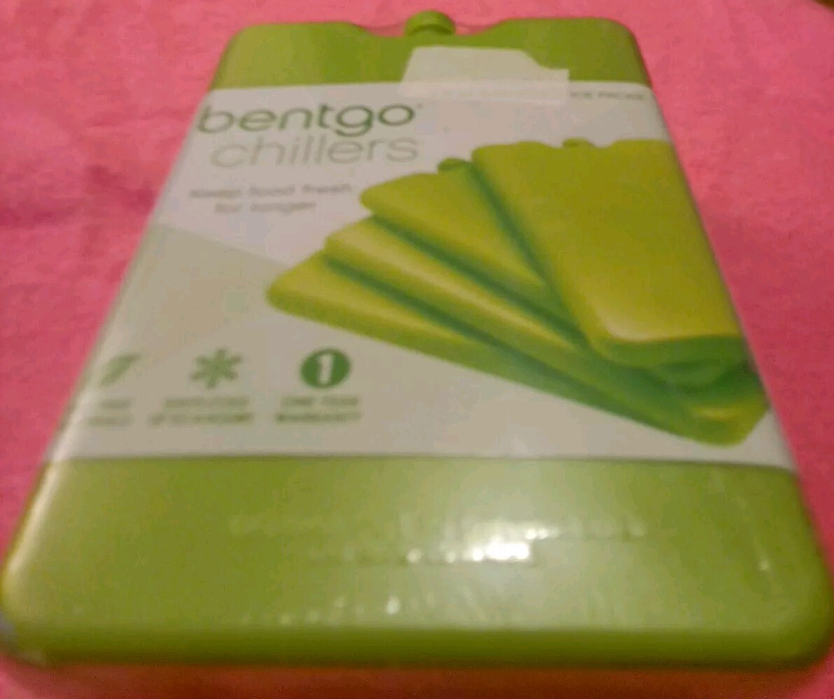 Bentgo Chillers Slim & Reusable Ice Packs BPA Free Stays Cold Up To 4 Hours 4ct gallery